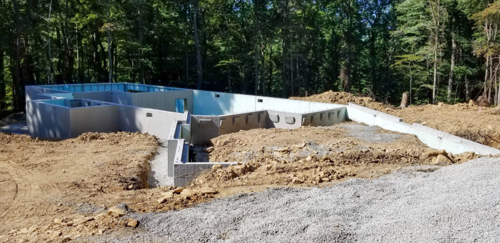 insulated precast foundation walls